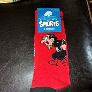 Gargamel funny socks NWT